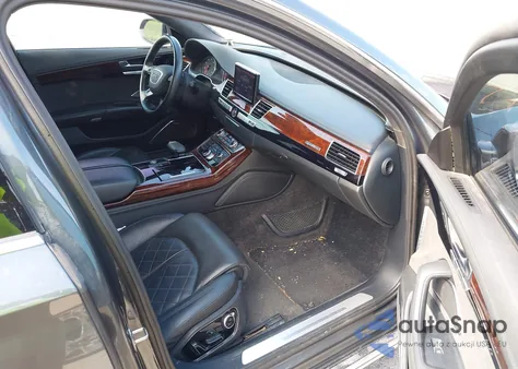 2013 Audi A8 L 4.0T из США, поврежденный, VIN WAUR2AFDXDN029660
